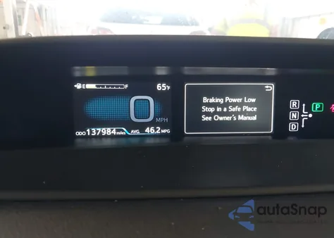 2016 Toyota Prius Two from USA, damaged, VIN JTDKBRFUXG3522502